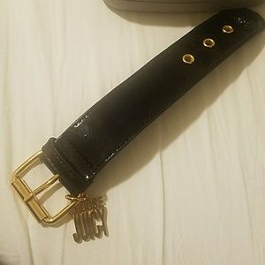 Juicy Couture leather bracelet